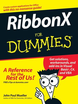 cover image of RibbonX For Dummies